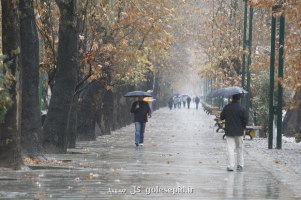گذر امواج ناپایدار بارشی از اصفهان تا اوایل هفته آتی