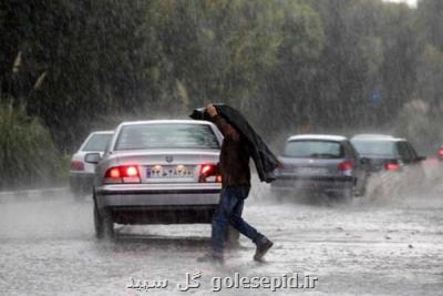 رگبارهای بهاره ادامه دارد