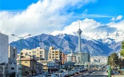 هوای تهران برای پنجاهمین روز امسال سالم می باشد