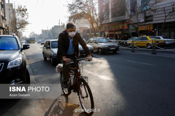 افزایش غلظت آلاینده ها در بعضی مناطق تهران