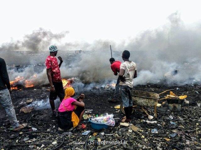 خطر زباله های الكترونیكی برای سلامت میلیونها كودك در جهان