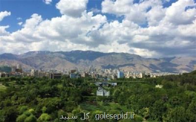 كیفیت هوای تهران در شرایط قابل قبول قرار دارد