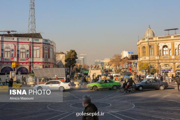 کاهش کیفیت هوای تهران