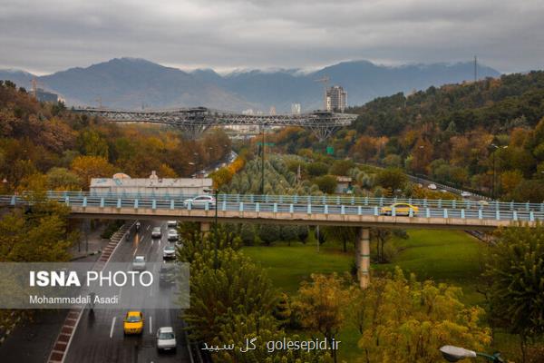 وضعیت دما و بارش استان تهران در پاییز