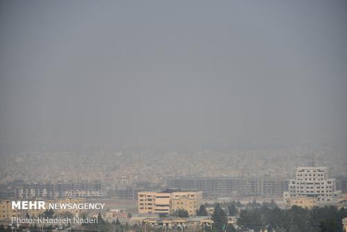 بازگشت آلاینده ها به آسمان اصفهان