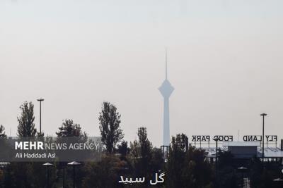پایداری آلاینده ها در تهران ادامه دارد