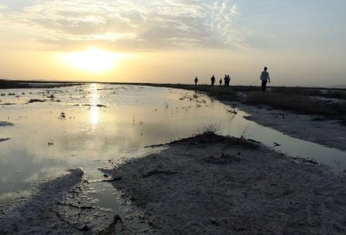 آب زاینده رود به تالاب گاوخونی رسید