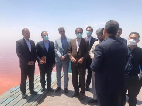 رییس سازمان بازرسی از دریاچه ارومیه بازدید کرد
