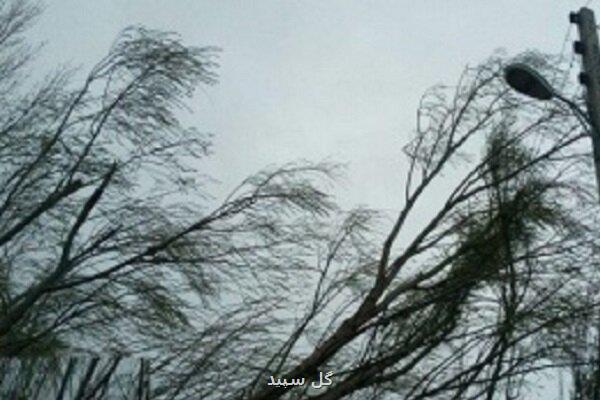 وقوع تندباد لحظه ای در تهران