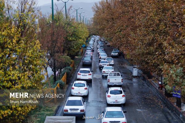 باد و بارش پراکنده در تهران