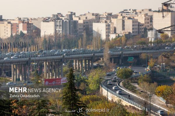 هوای تهران آلوده شد