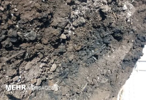 خاک های آلوده به مازوت در قمیشلو بزودی پاکسازی می شود