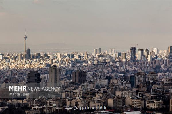 هوای تهران آلوده و در وضعیت نارنجی قرار دارد