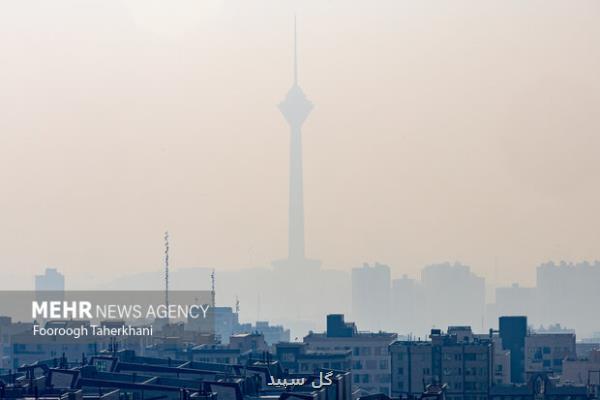 هوای تهران در اولین جمعه آبان ماه آلوده است