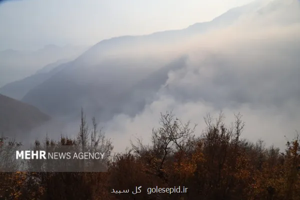 علت حریق جنگل ابر در دست بررسی می باشد تداوم حضور محیط بانان در منطقه