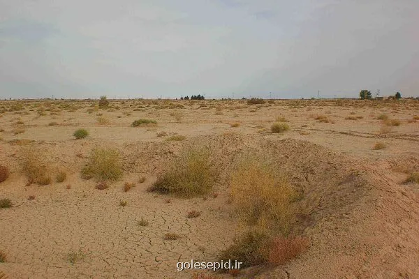 فرسایش خاک قم از متوسط کشوری فراتر رفت