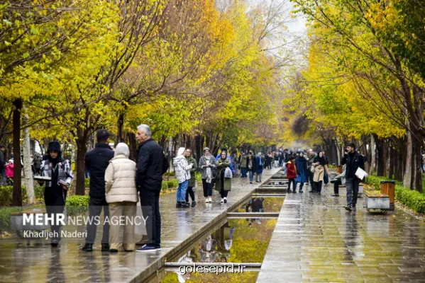 باران غبارآلودگی را از چهره اصفهان شست برگشت طراوت به آسمان شهر