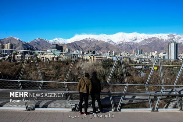 نفس پایدار تهران کیفیت هوا بازهم قابل قبول