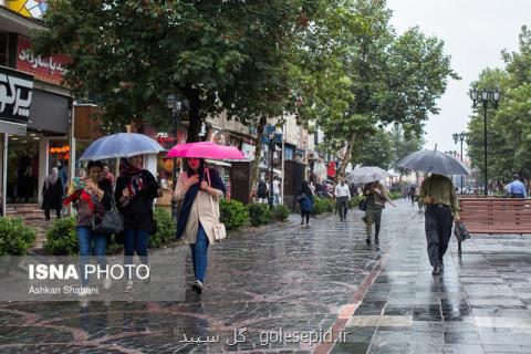 برف و باران در راه ایران