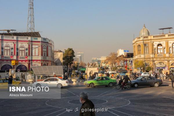 احتمال كاهش كیفیت هوا در بعضی مناطق تهران