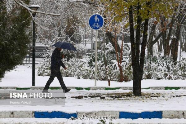 هشدار نارنجی هواشناسی نسبت به بارش شدید برف و باران در 7 استان