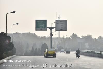 بازگشت آلاینده ها به اصفهان